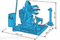 Грузовой электрогидравлический шиномонтажный стенд Giuliano S557