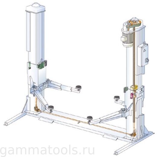 Подъемник двухстоечный электромеханический Ravaglioli KPS306HEK